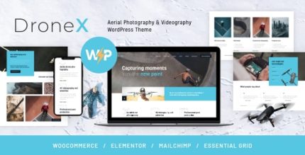 DroneX | Drone Videography & Aerial Photography WordPress Theme