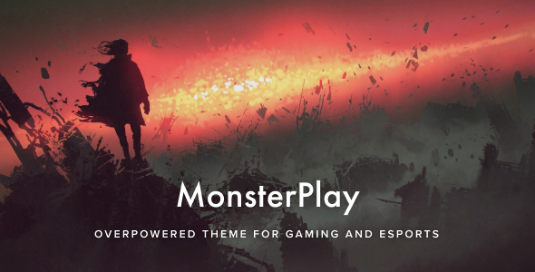 MonsterPlay – eSports and Gaming WordPress Theme