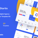 Startio – Saas & Digital Agency Elementor Template Kit